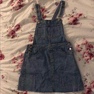 Women’s denim jumper (overall dress)